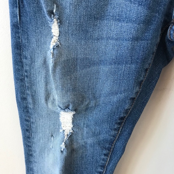 Zara distressed jeans with leopard pocket - Picture 8 of 11